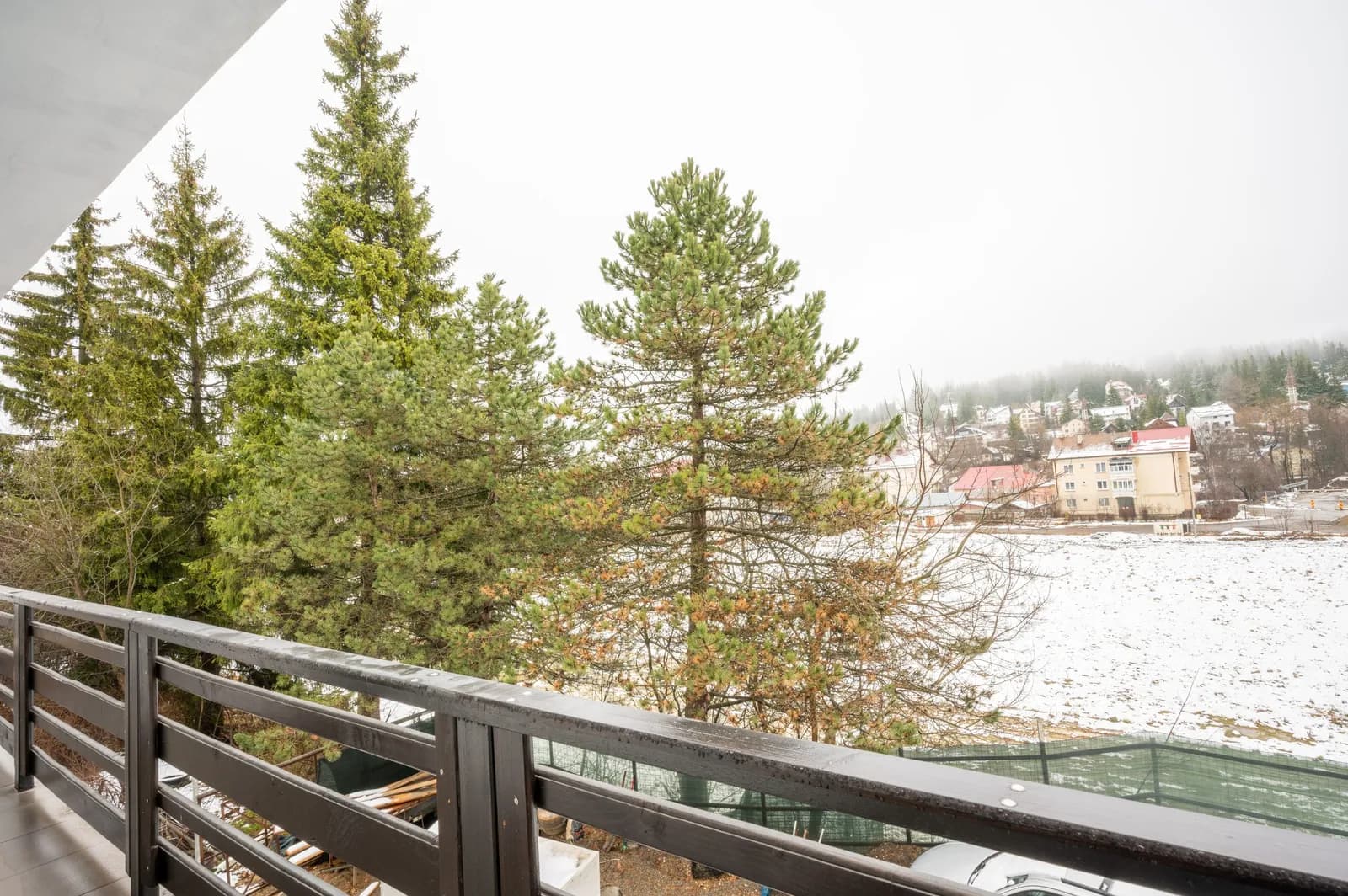 Balcony with mountain view